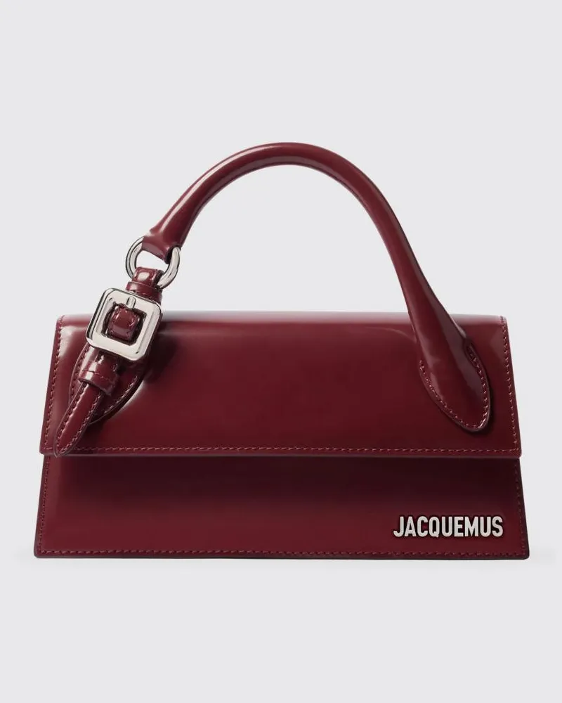 Jacquemus Schultertasche damen Burgunderrot