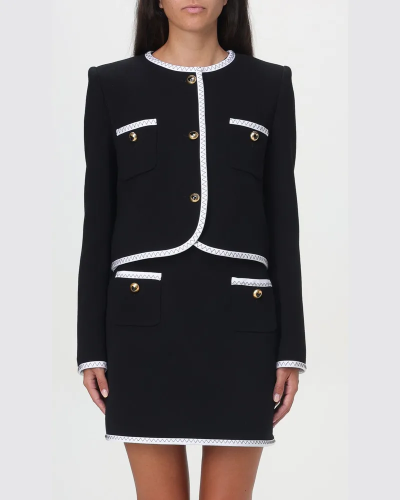 Moschino Jacke damen Schwarz