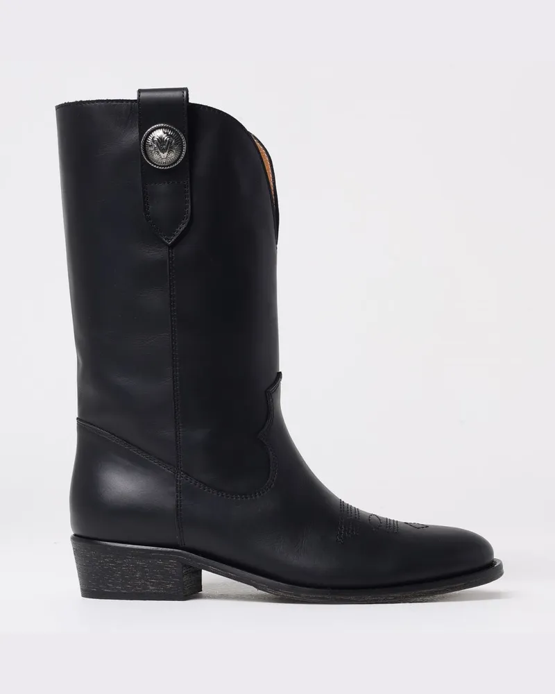 Via Roma 15 Schuhe damen Schwarz