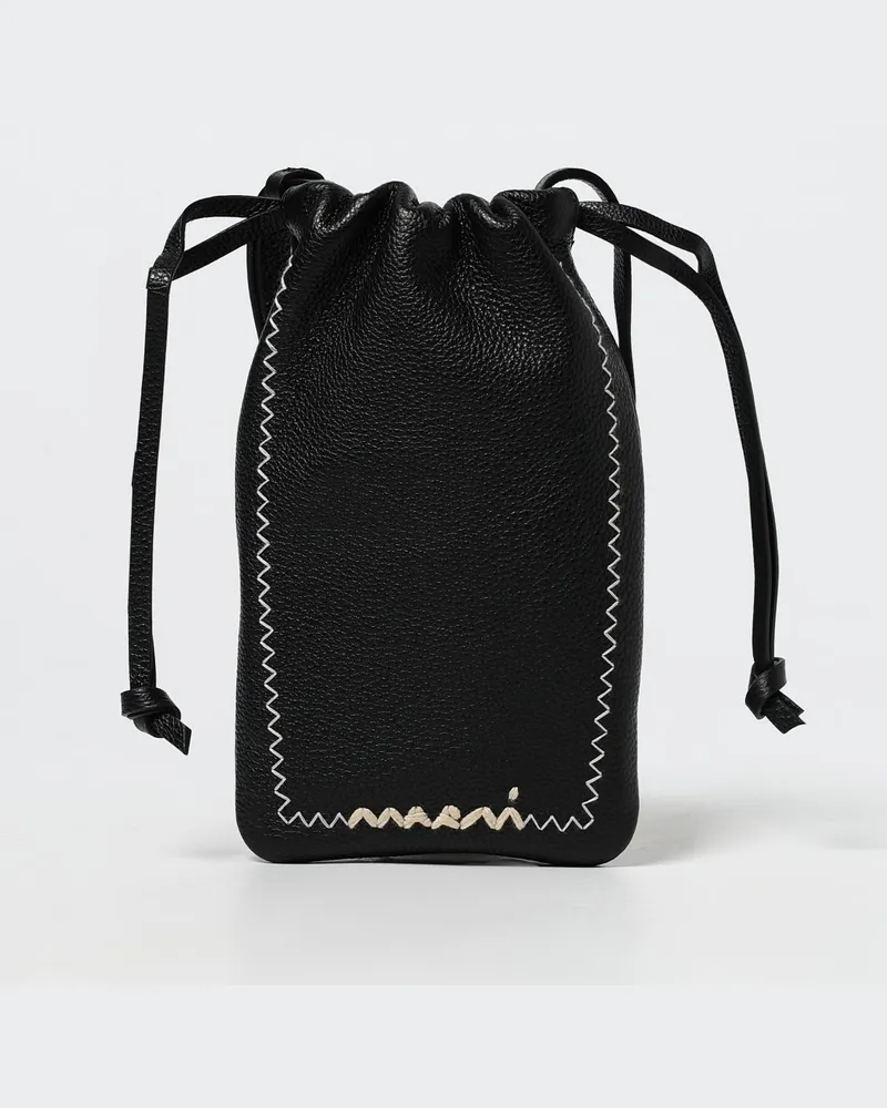 Marni Schultertasche damen Schwarz