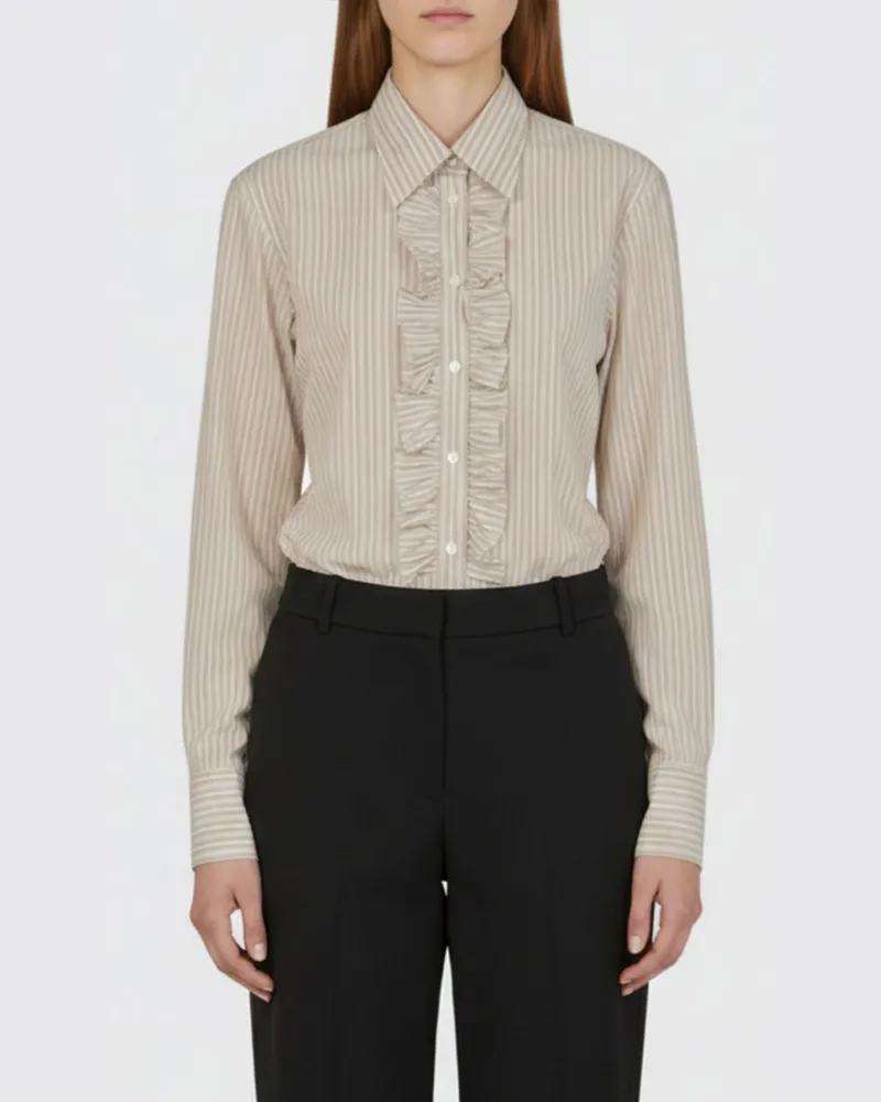 AMI Paris T-shirt damen Beige