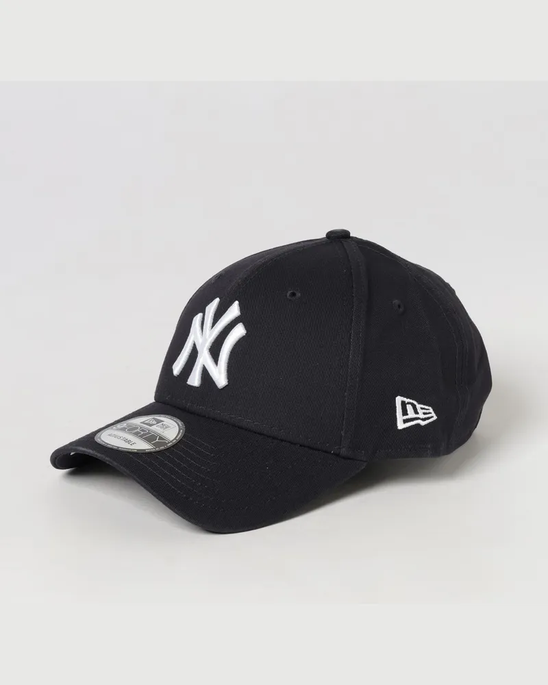 New Era 9Forty NY Yankees Baseballkappe aus Baumwolle mit gesticktem Logo Blau