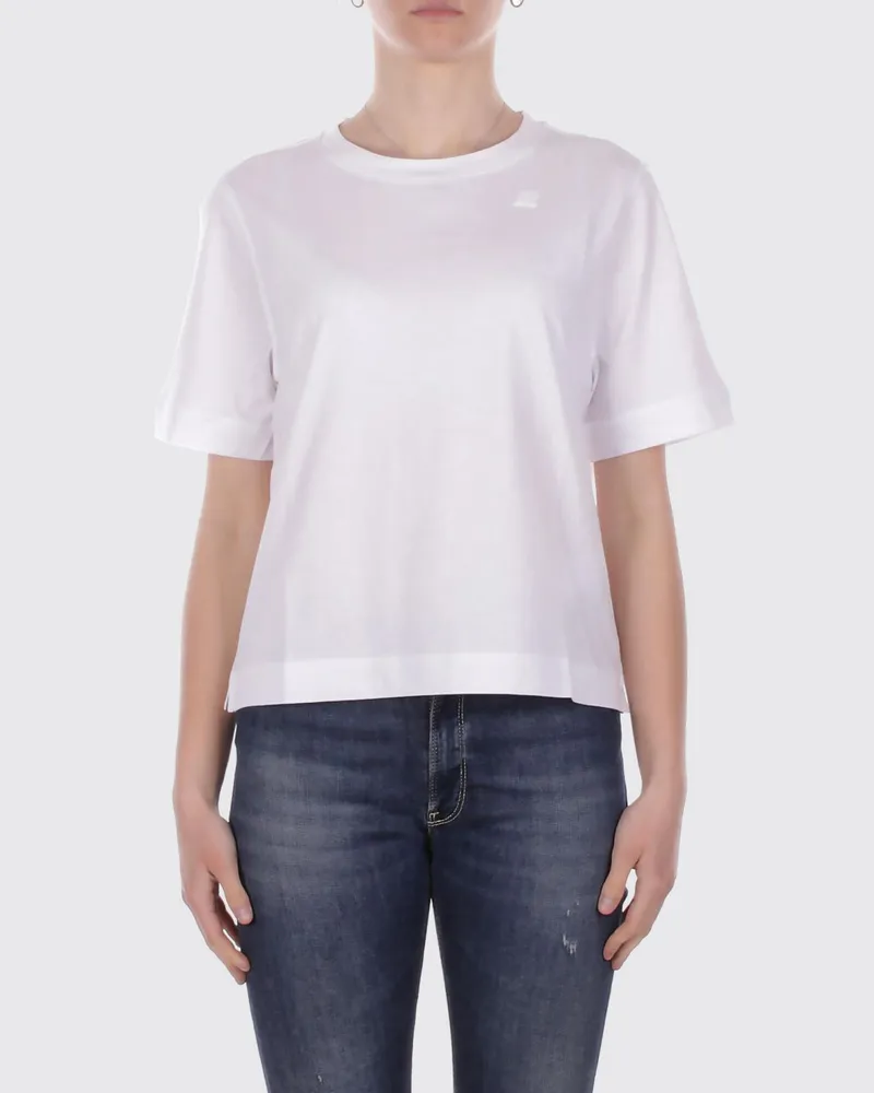K-Way T-shirt damen Weiß