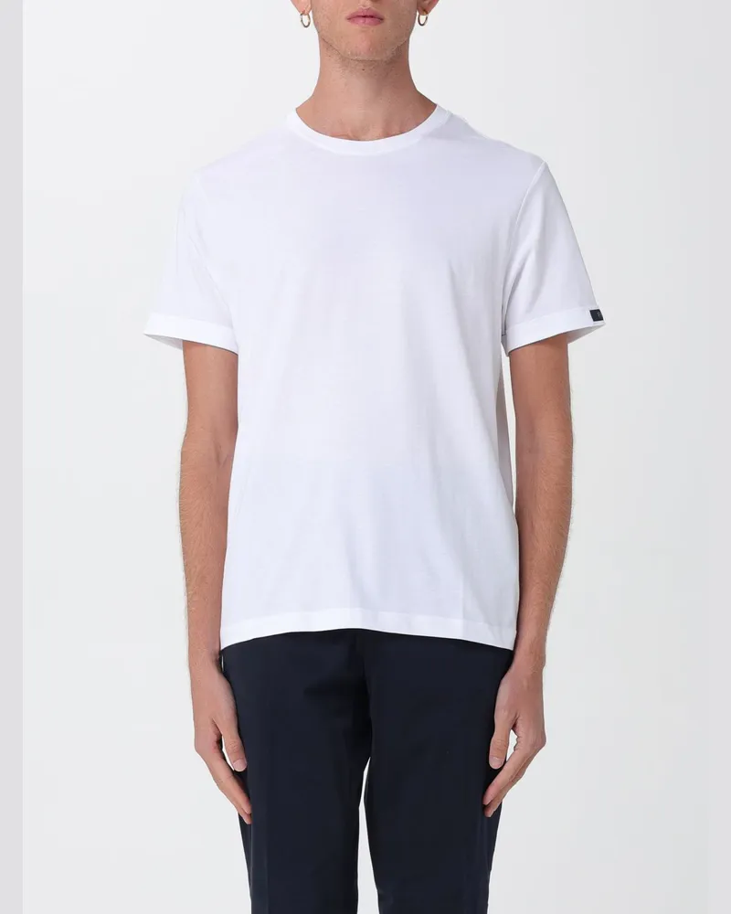 Fay T-shirt herren Weiß