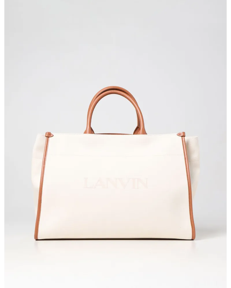 Lanvin Handtasche Weiß