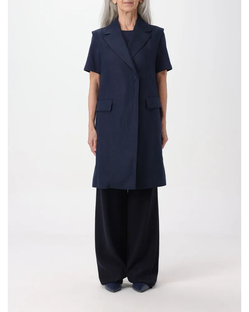 Max Mara Weste Blau