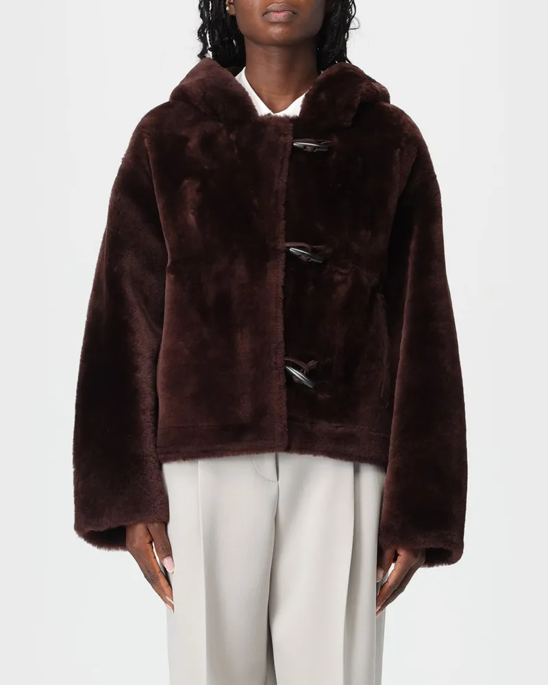 Yves Salomon Jacke damen Violett