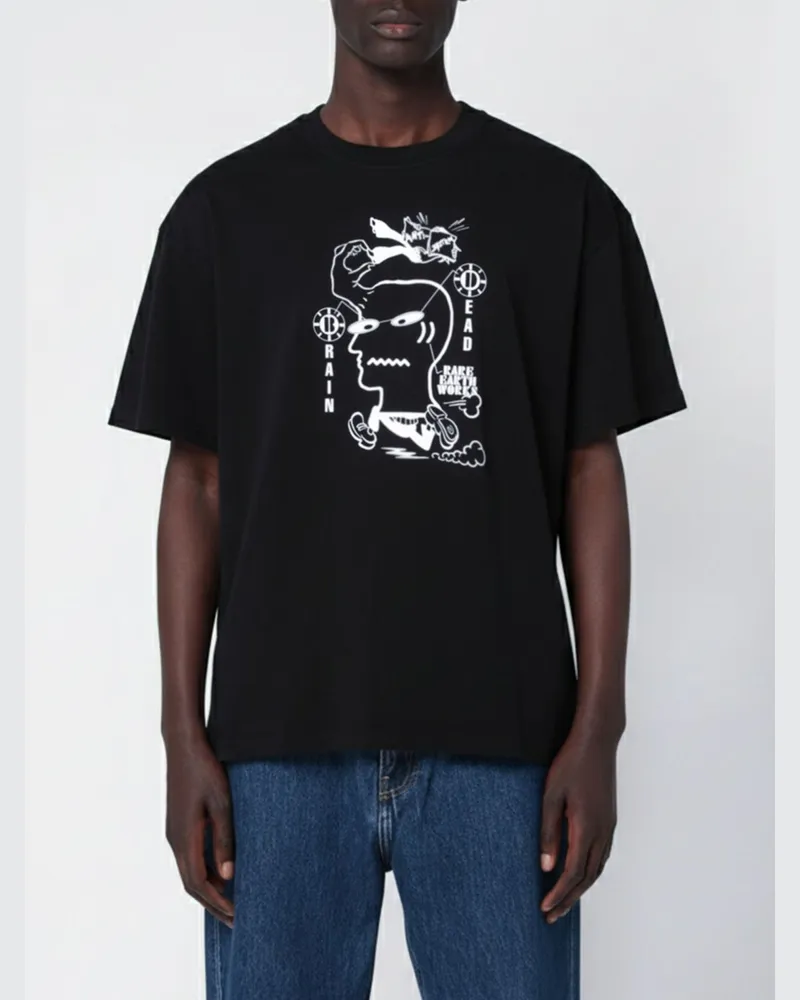 Brain Dead T-shirt herren Schwarz