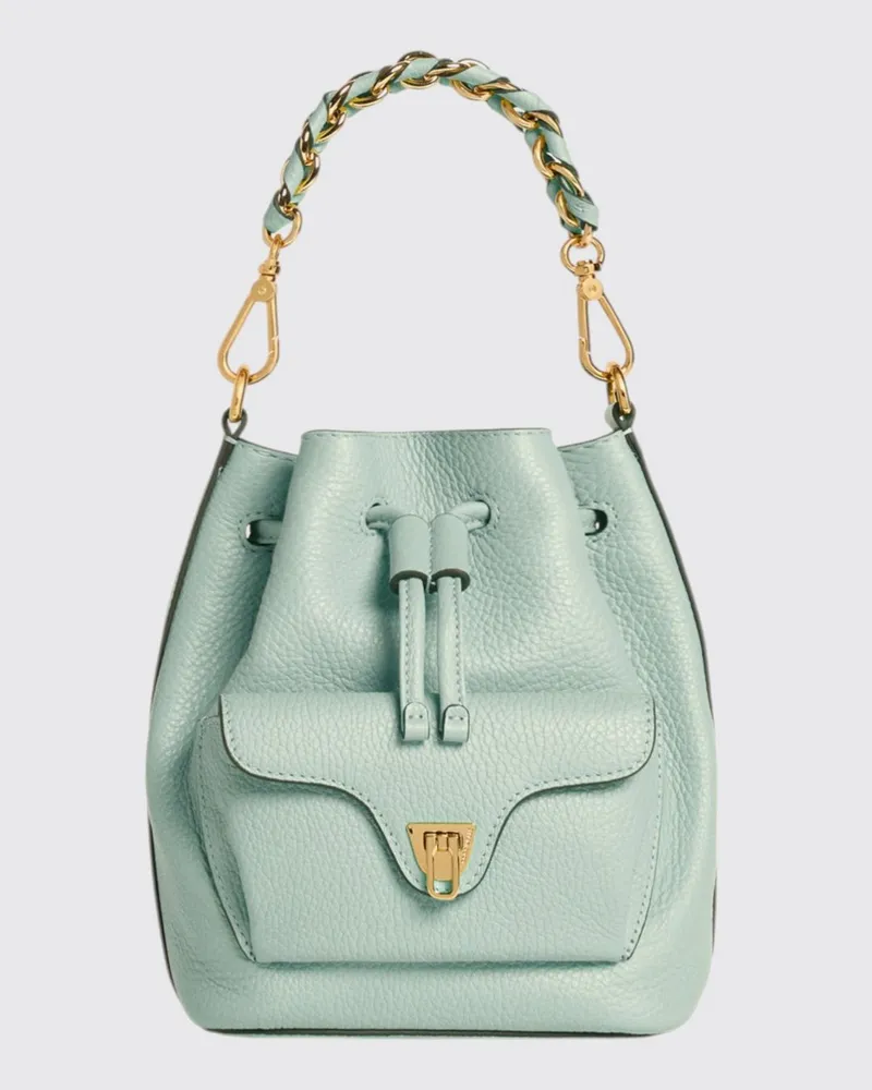 Coccinelle Schultertasche damen Hellblau