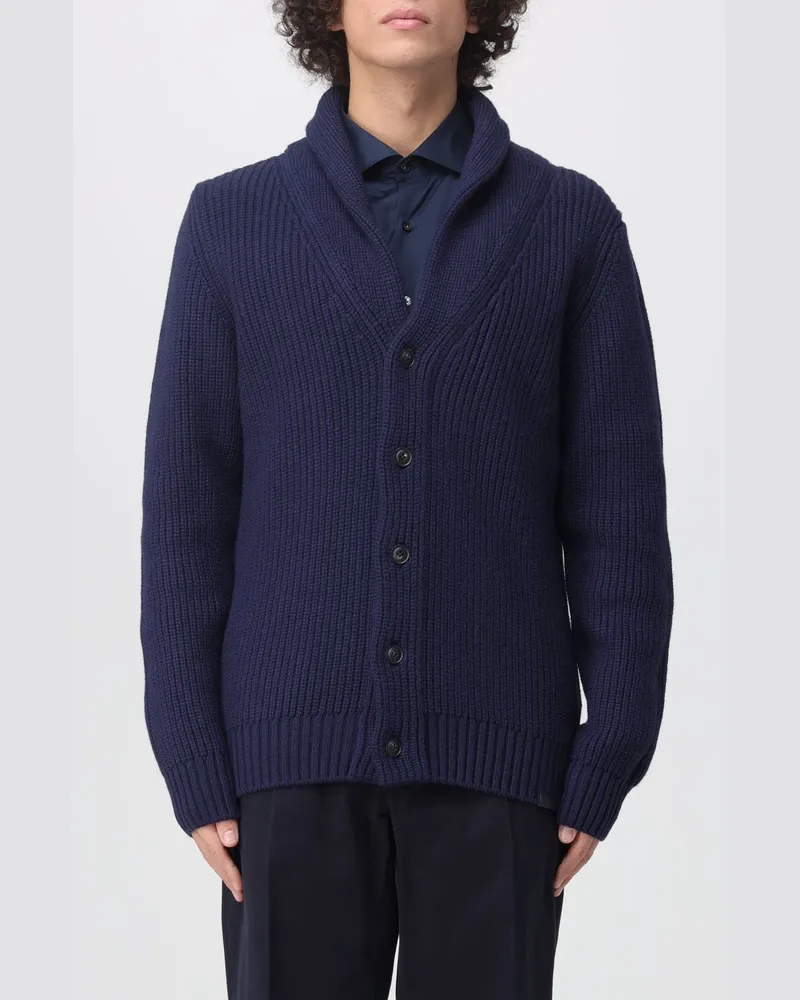 Fay Strickjacke herren Blau