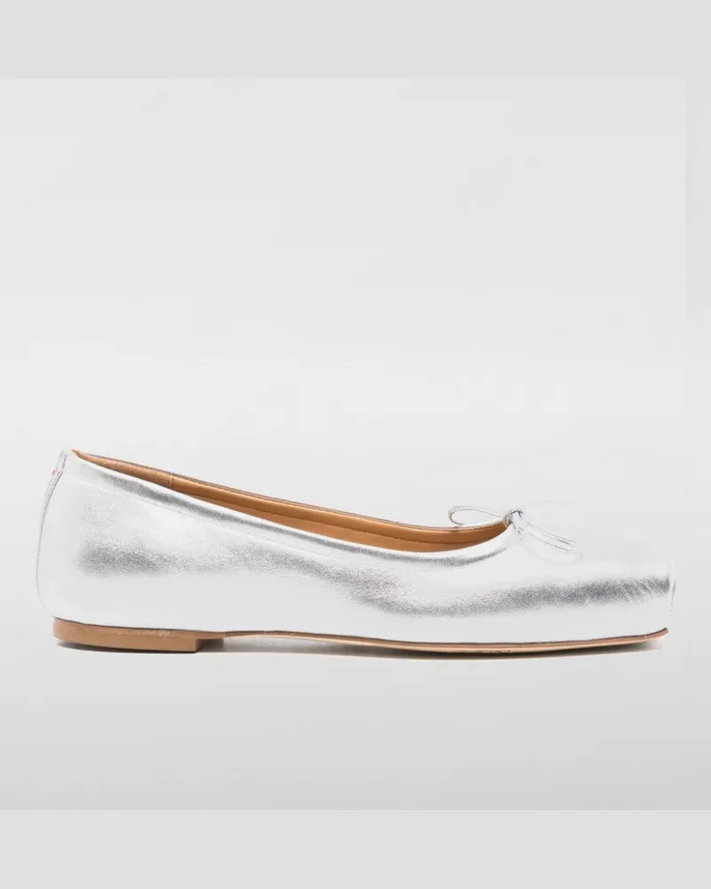 aeyde Flache schuhe damen Silber