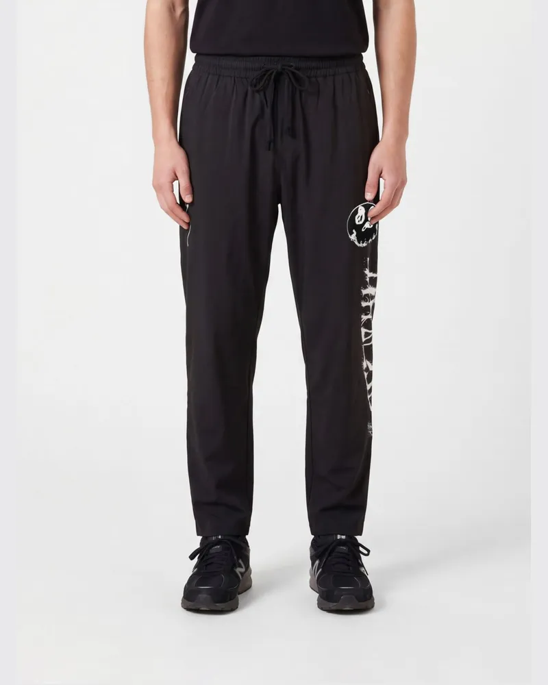 Y-3 Schmal geschnittene Jogginghose aus recyceltem Polyester-Crêpe mit Kordelzug Schwarz