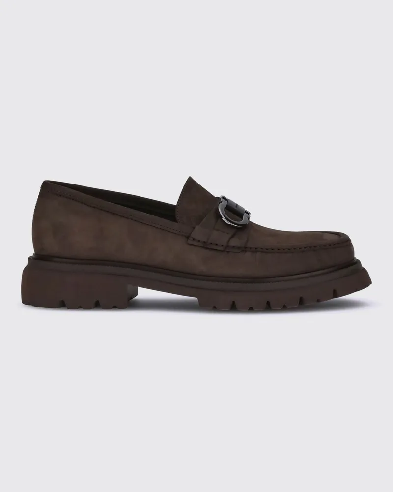 Ferragamo Mokassins herren Dark