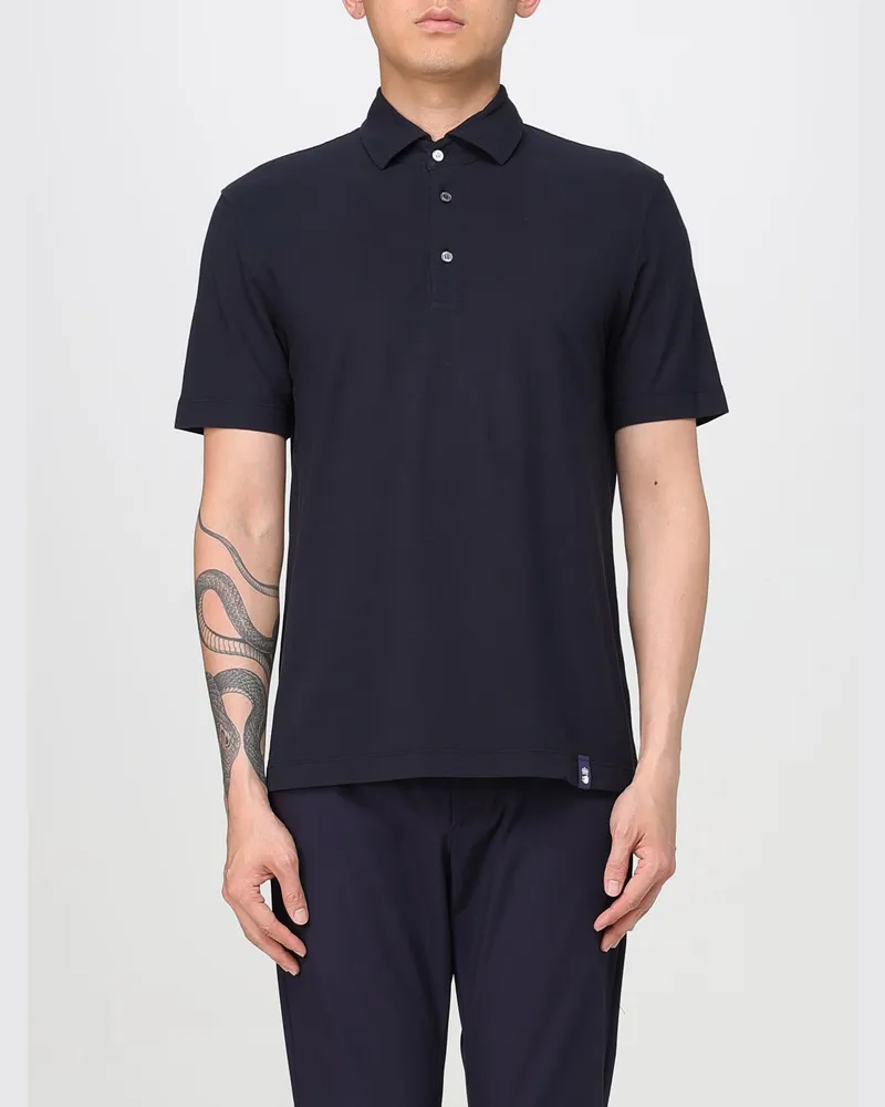 Drumohr  T-shirt herren Blau