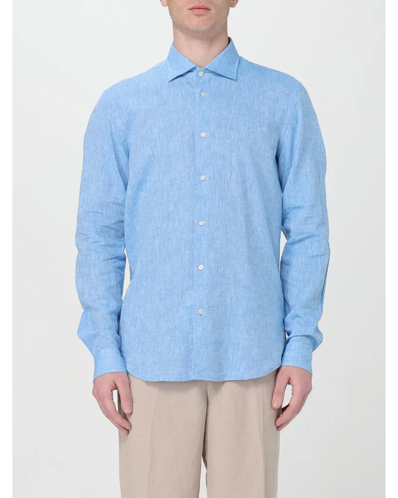 Manuel Ritz Hemd herren Hellblau