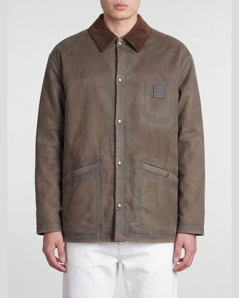 Loewe Jacke herren Braun