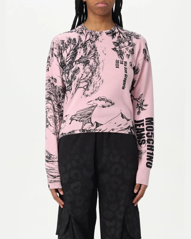 Moschino Pullover damen Pink