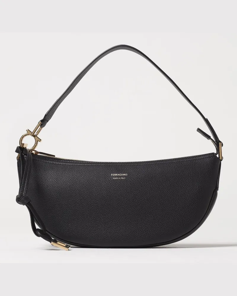 Ferragamo Schultertasche damen Schwarz