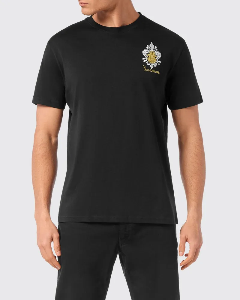 Billionaire T-shirt herren Schwarz