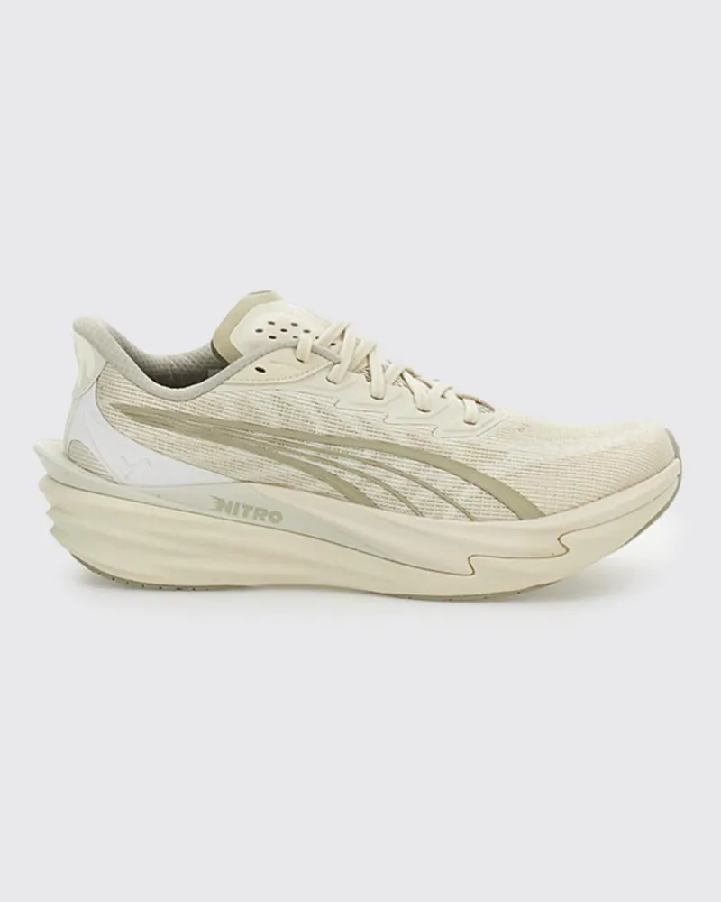 Puma Deviate NITRO™ 4 Laufschuhe aus Mesh mit Dämpfung Weiß