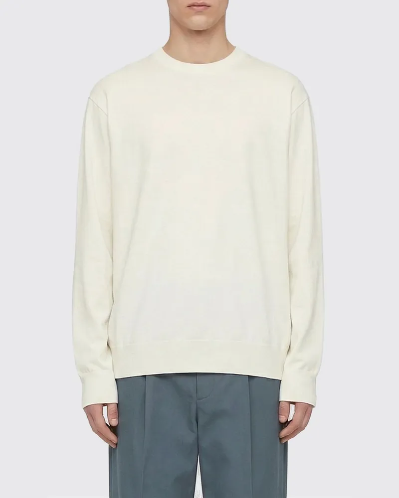 Jil Sander T-shirt herren Milch