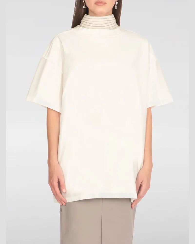 Maison Margiela T-shirt damen Weiß