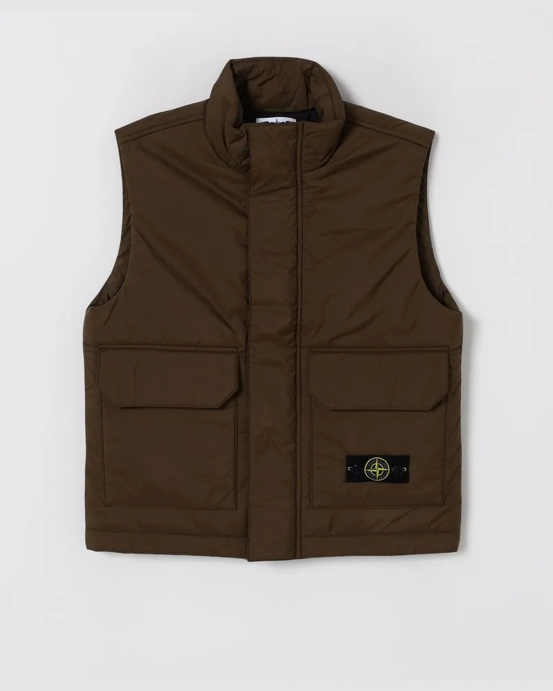 Stone Island Gilet kinder Grün