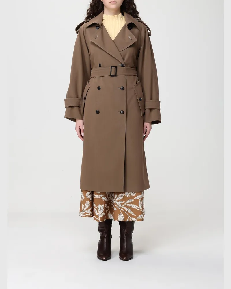 Max Mara Mantel damen Braun