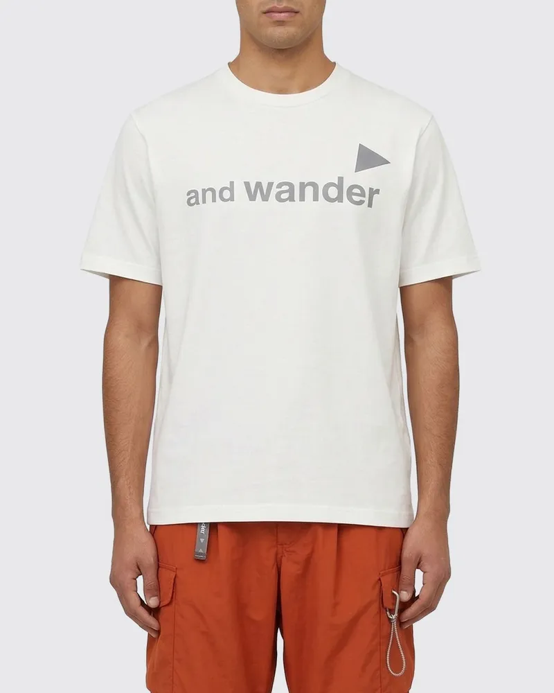and wander T-shirt herren Weiß