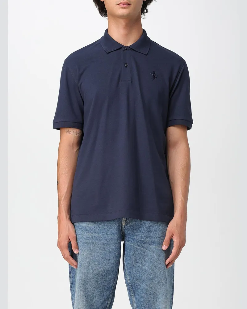 Ferrari T-shirt herren Blau
