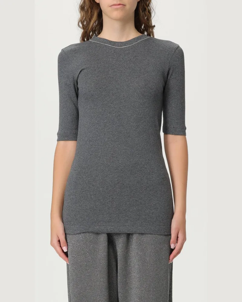 Brunello Cucinelli T-shirt damen Grau