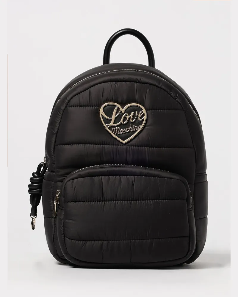 Moschino Rucksack damen Schwarz