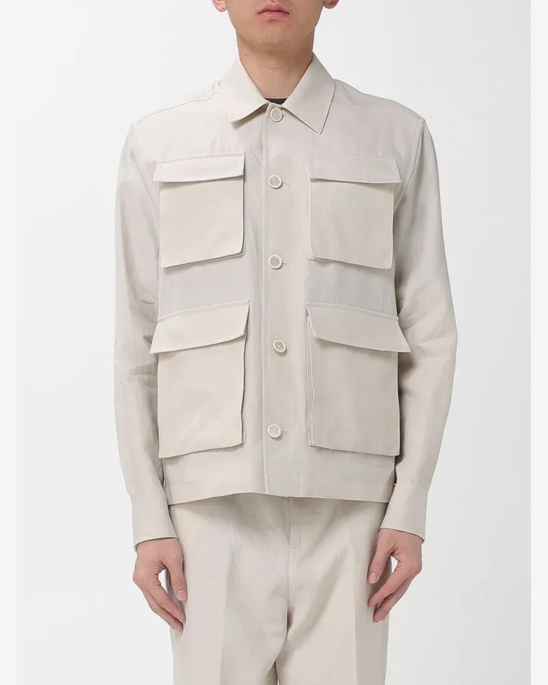 LARDINI Blazer herren Cream