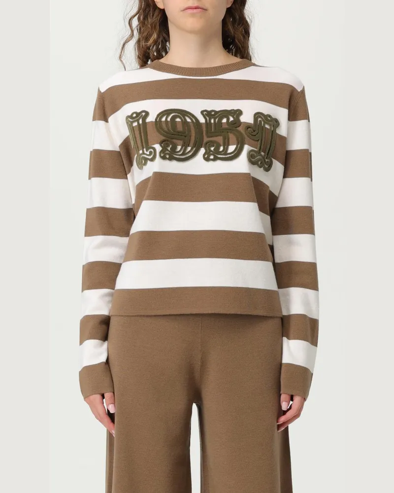 Max Mara Pullover damen Haselnuss
