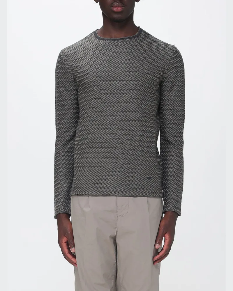 Emporio Armani Pullover herren Grau