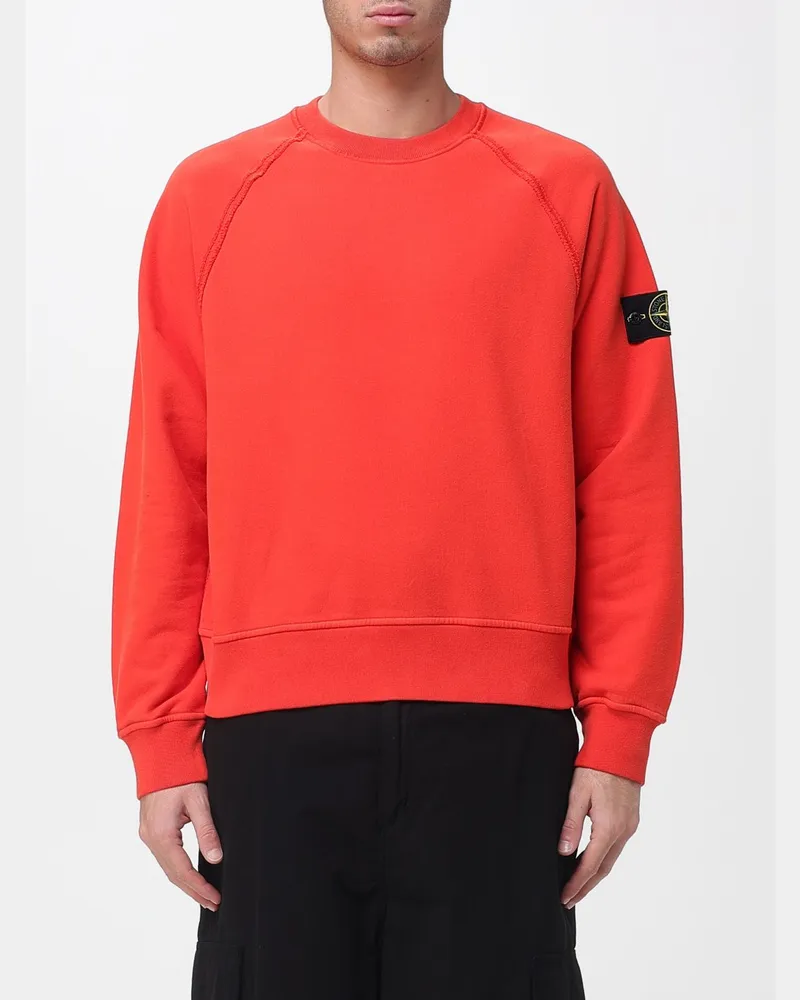 Stone Island Sweatshirt herren Rot
