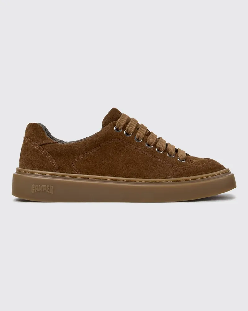 Camper Niedrige Runner Twentyfive Sneakers aus Veloursleder mit Gummisohle Braun