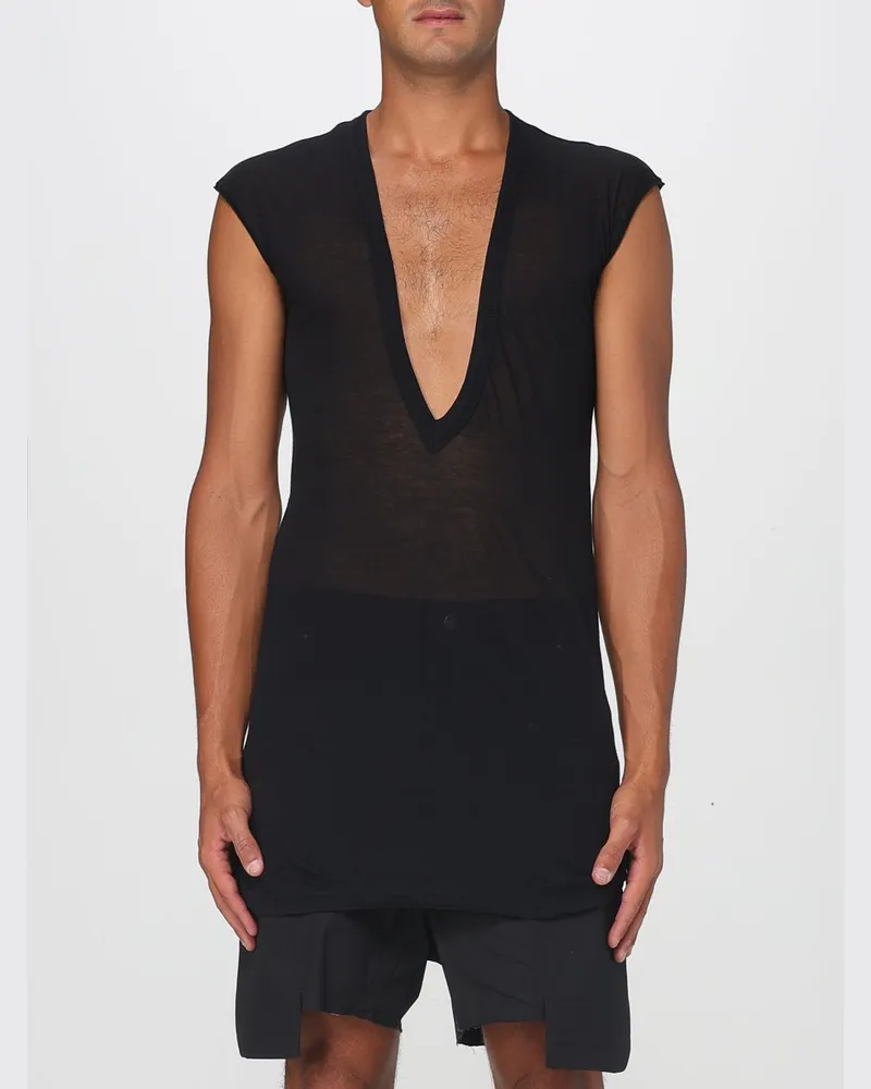 Rick Owens T-shirt herren Schwarz