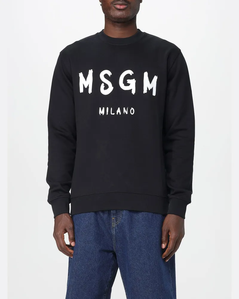 MSGM Sweatshirt herren Schwarz
