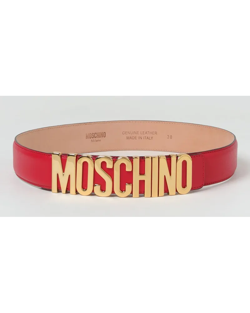 Moschino Gürtel Rot