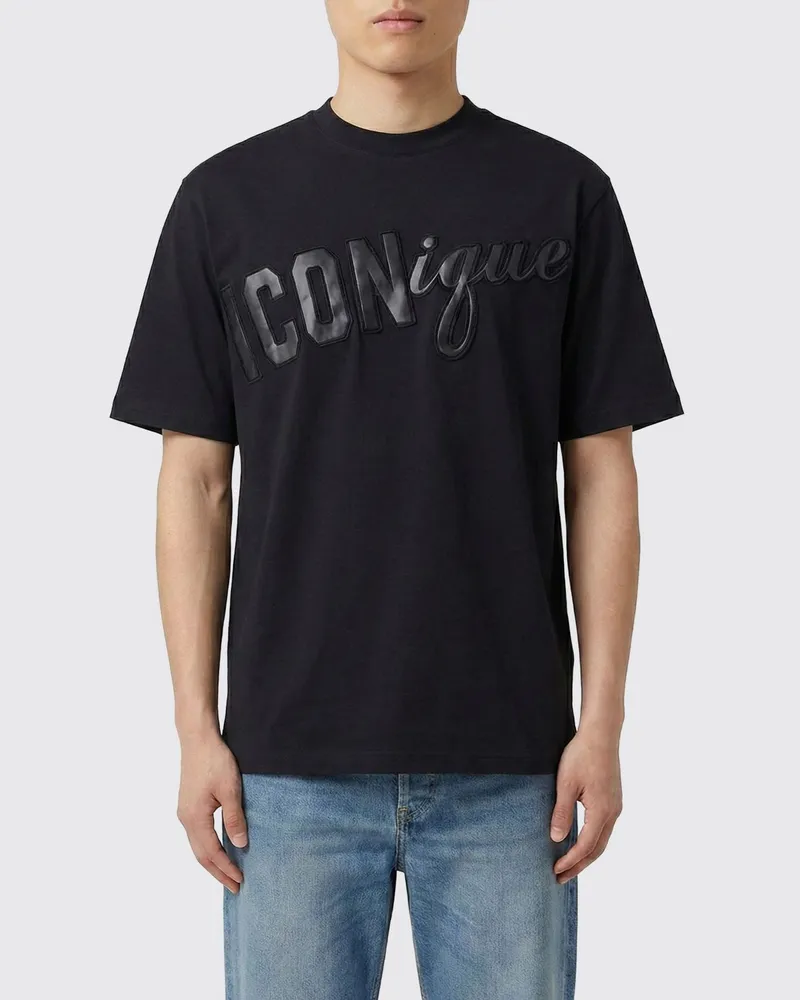 Dsquared2 T-shirt herren Schwarz