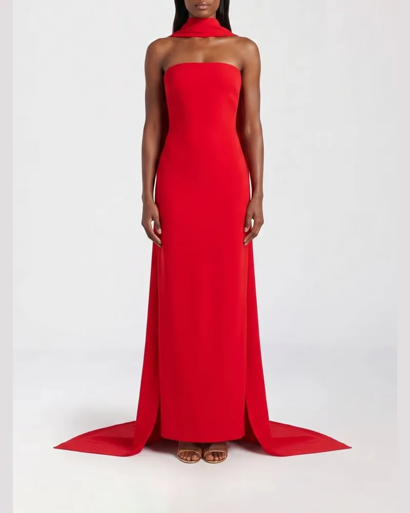 Solace London Kleid damen Rot