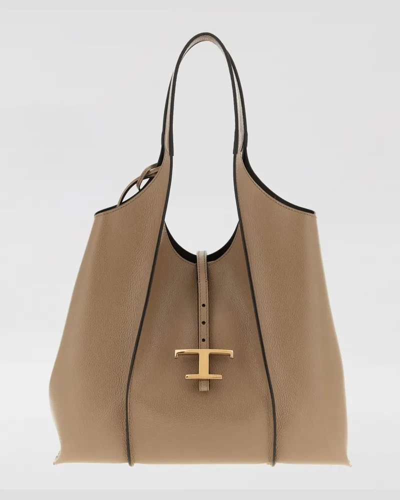 TOD'S Schultertasche damen Beige