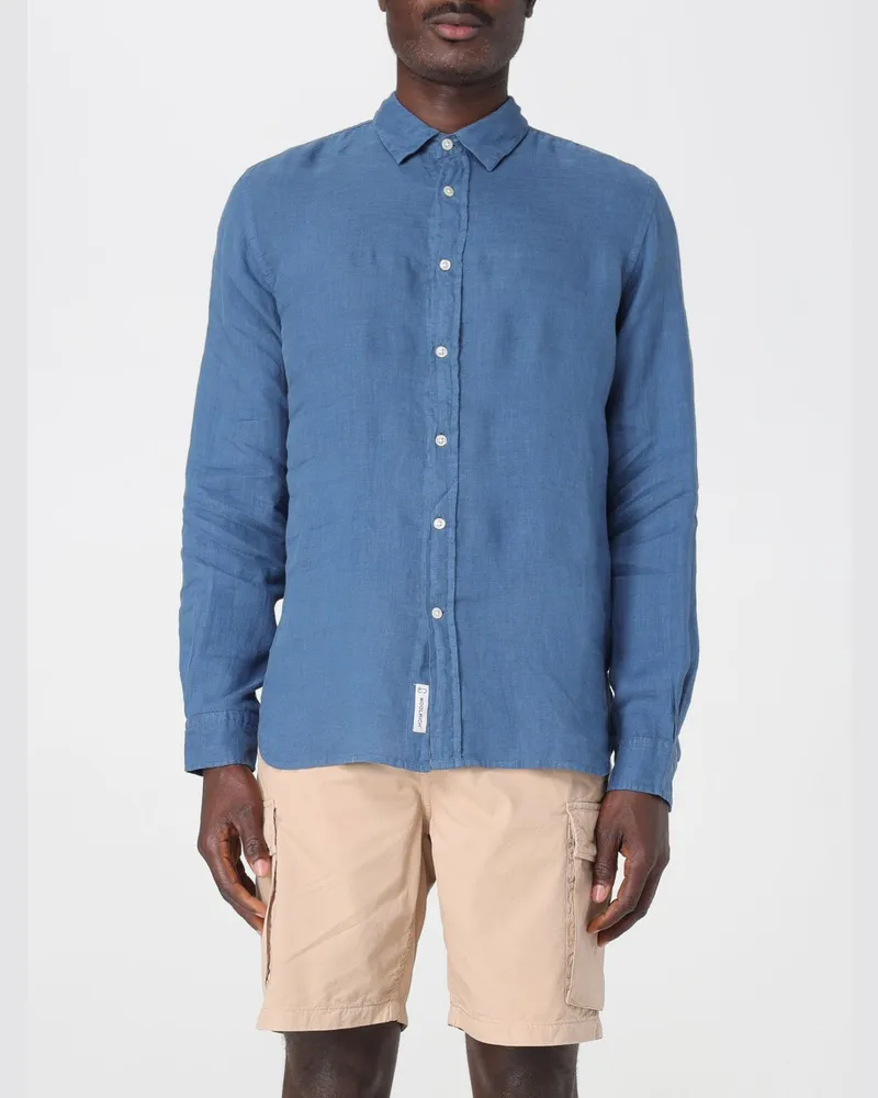 Woolrich Hemd herren Blau