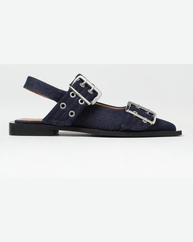 Ganni Ballerinas damen Blau