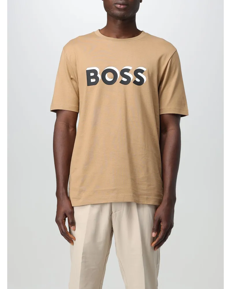 HUGO BOSS T-shirt herren Beige