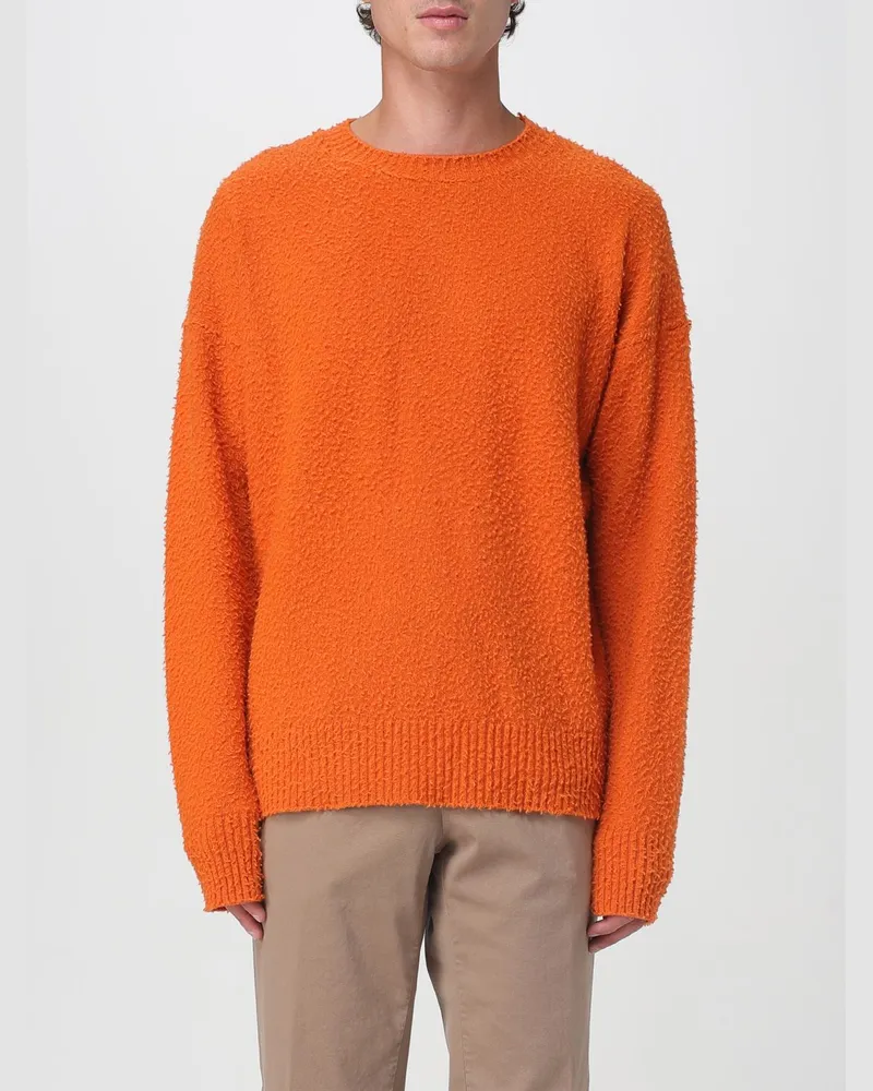 Roberto Collina Pullover herren Orange