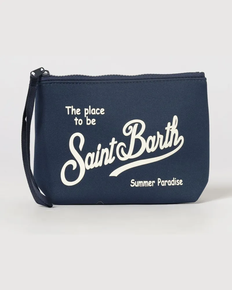MC2 Saint Barth Aline MC2 Neopren-Pochette mit Saint Barth Logo Navy