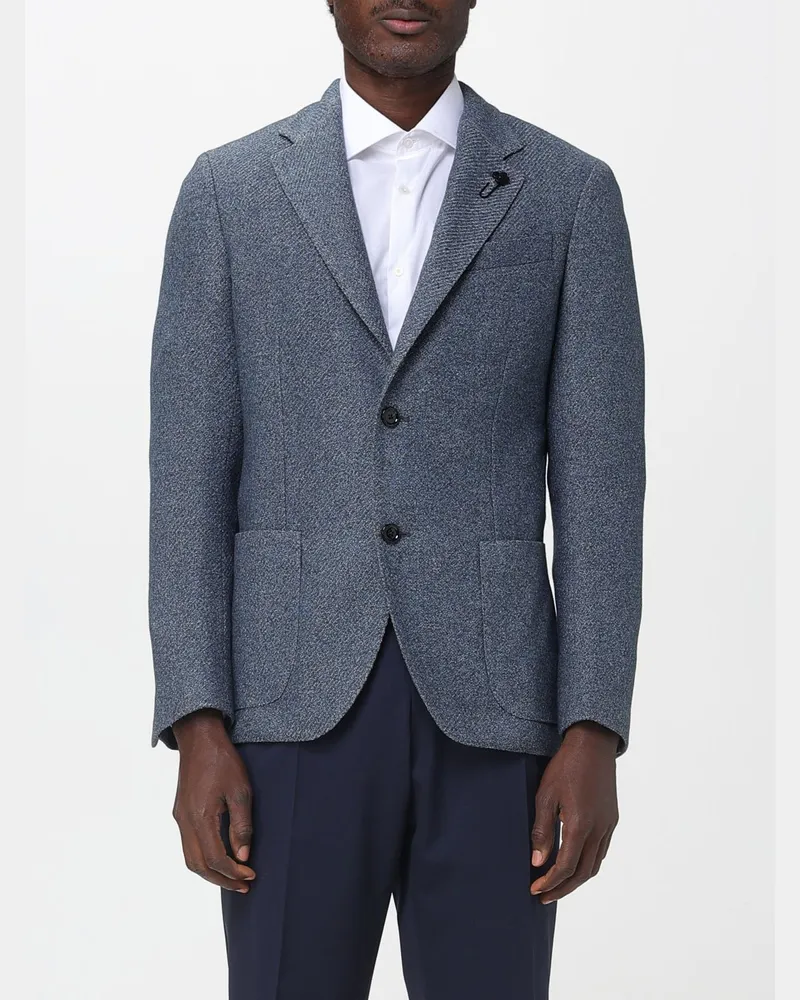 LARDINI Jacke herren Grau