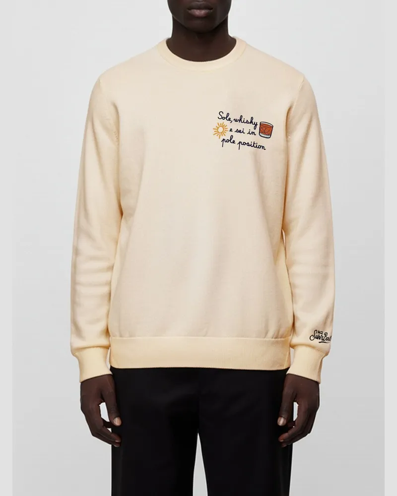 MC2 Saint Barth Pullover herren Weiß
